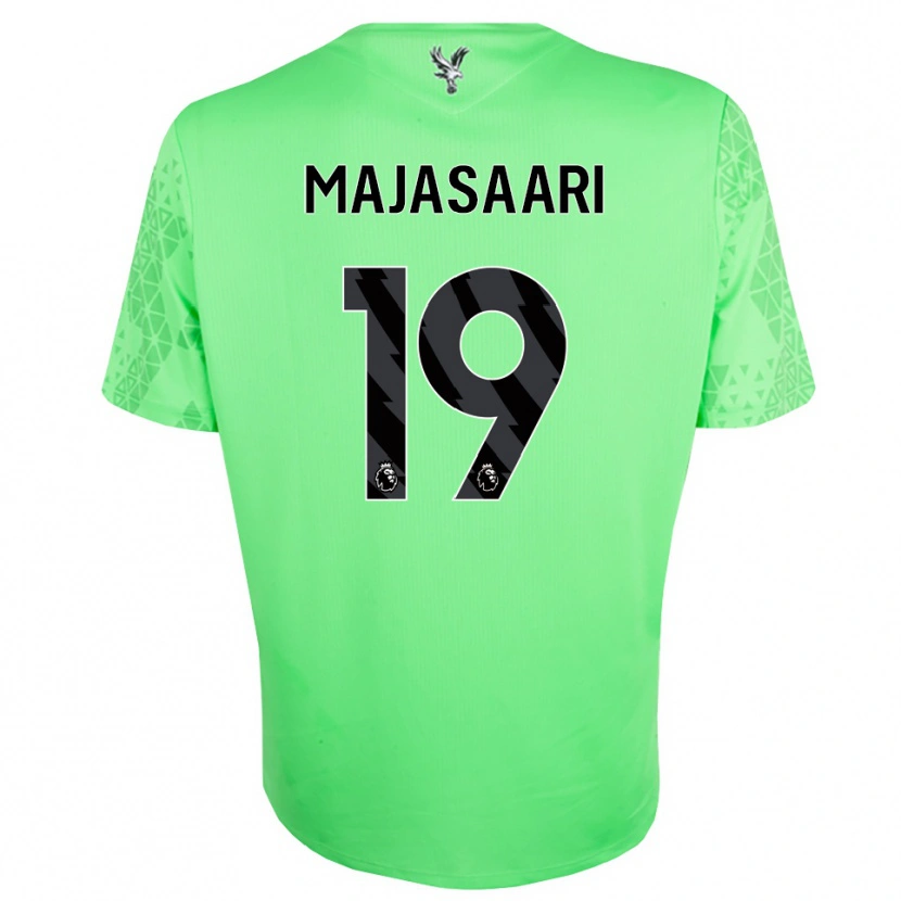 Danxen Kinderen Milla-Maj Majasaari #19 Groen Zwart Keepersshirt 2025/26 T-Shirt