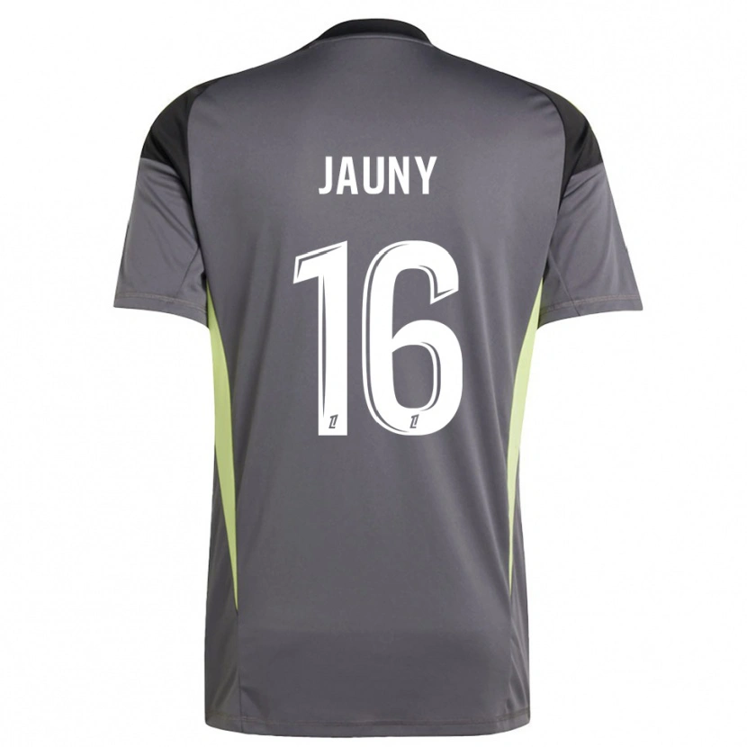 Danxen Kinderen Noah Jauny #16 Donkergrijs Groen Keepersshirt 2025/26 T-Shirt