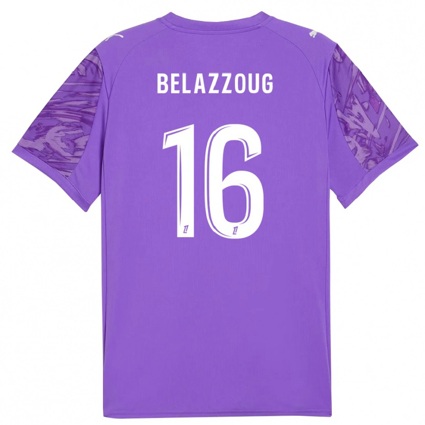 Danxen Kinderen Kilian Belazzoug #16 Orchidee Wit Keepersshirt 2025/26 T-Shirt