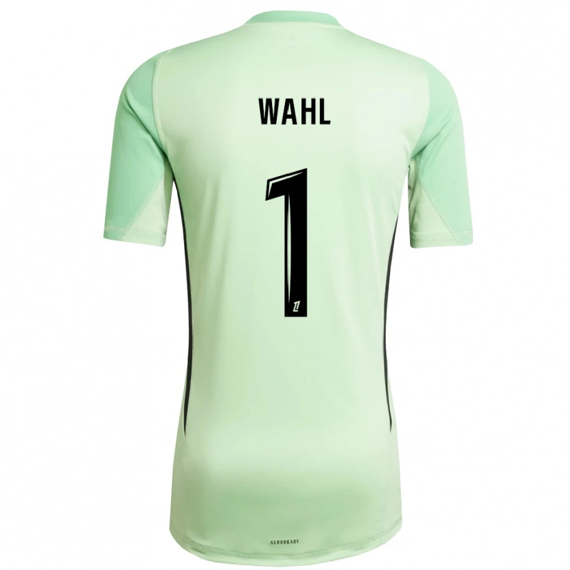 Danxen Kinderen Manon Wahl #1 Lichtgroen Zwart Keepersshirt 2025/26 T-Shirt