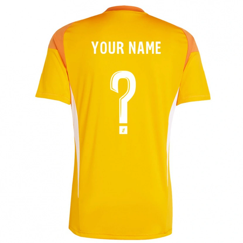 Danxen Kinderen Paris FC Licht Oranje Wit Keepersshirt 2025/26 T-Shirt