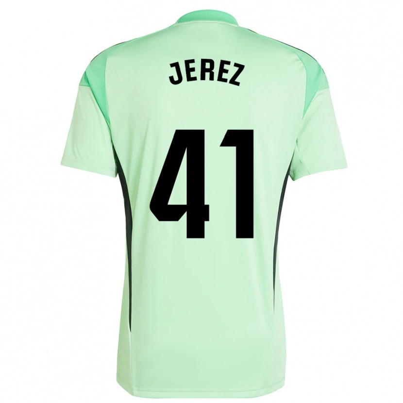 Danxen Kinderen Adrián Jerez #41 Licht Oranje Zwart Keepersshirt 2025/26 T-Shirt