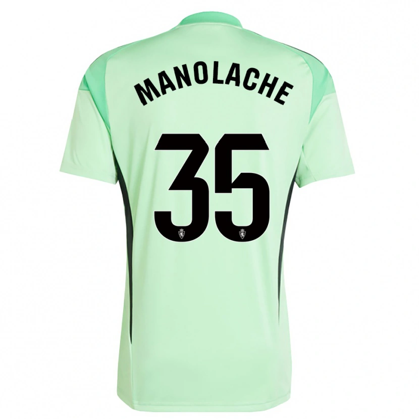 Danxen Kinderen Marcos Manolache #35 Middelgroen Keepersshirt 2025/26 T-Shirt