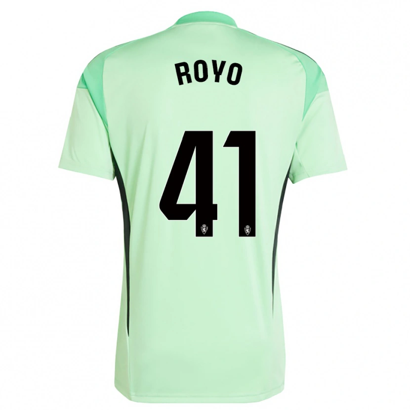 Danxen Kinderen Eduardo Royo #41 Middelgroen Keepersshirt 2025/26 T-Shirt