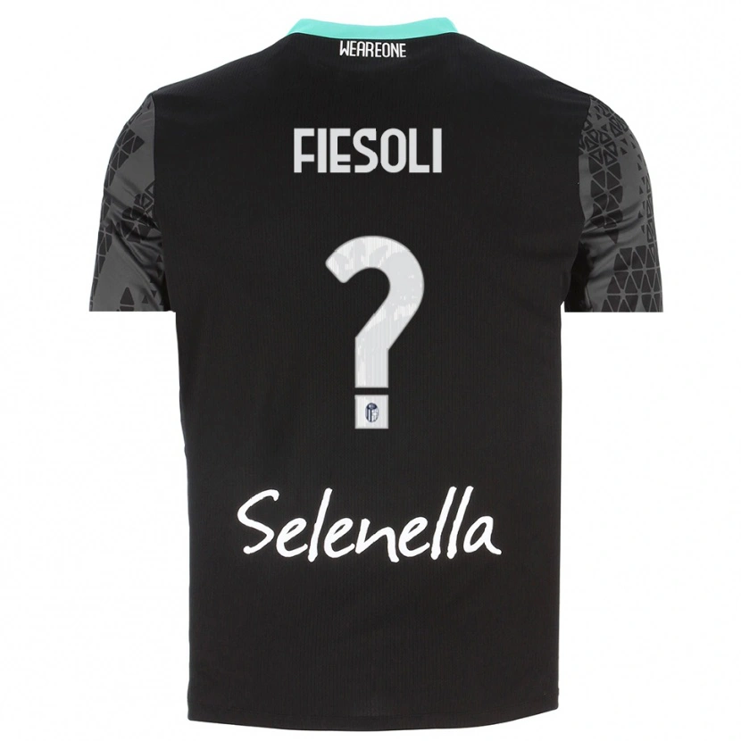Danxen Kinderen Marta Fiesoli #0 Grijs Zwart Wit Keepersshirt 2025/26 T-Shirt