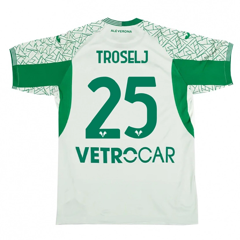 Danxen Kinderen Ethan Troselj #25 Groen Rood Keepersshirt 2025/26 T-Shirt