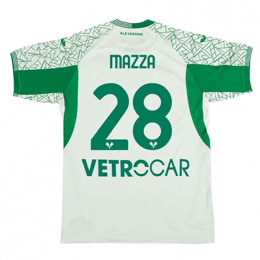 Danxen Kinderen Vittoria Karol Mazza #28 Groen Rood Keepersshirt 2025/26 T-Shirt