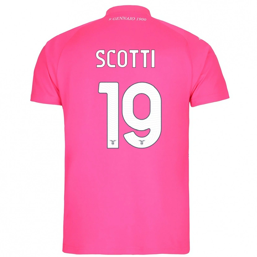 Danxen Kinderen Asia Scotti #19 Diep Roze Keepersshirt 2025/26 T-Shirt