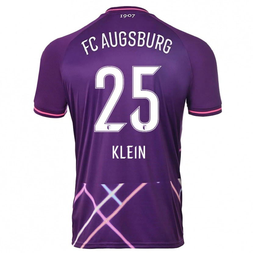 Danxen Kinderen Daniel Klein #25 Paars Roze Keepersshirt 2025/26 T-Shirt