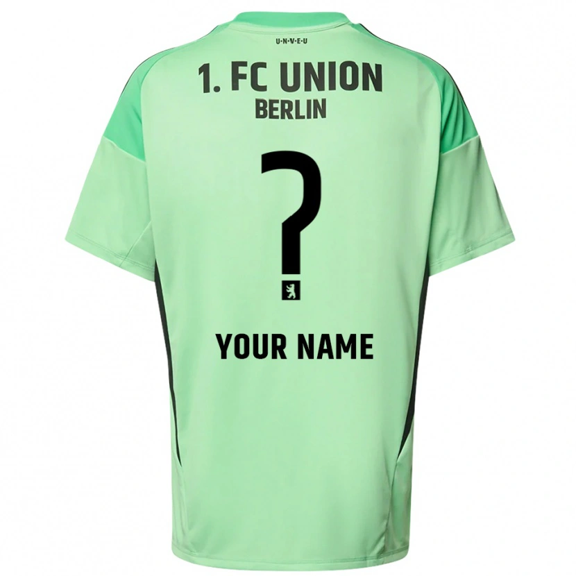 Danxen Kinderen 1. FC Union Berlin Licht Groen Zwart Keepersshirt 2025/26 T-Shirt