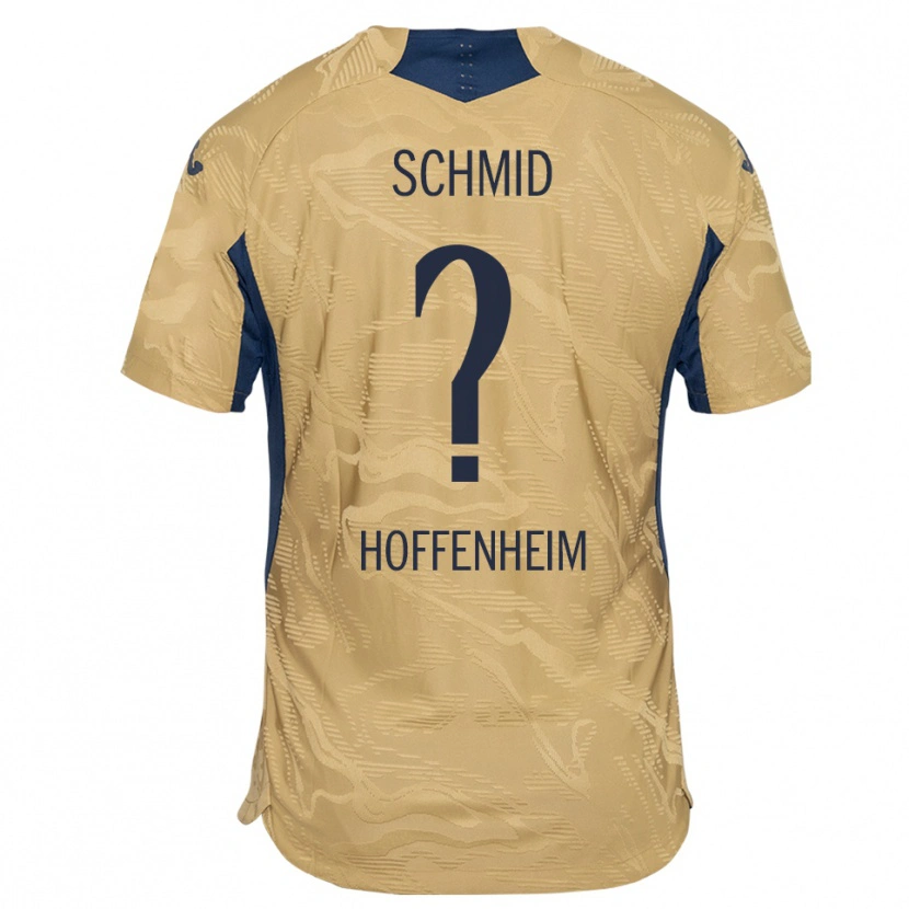 Danxen Kinderen Juliane Schmid #0 Tan Zwart Keepersshirt 2025/26 T-Shirt