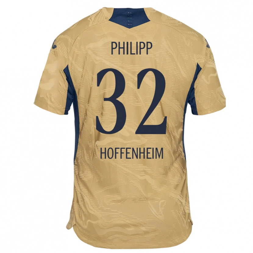 Danxen Kinderen Tim Philipp #32 Tan Zwart Keepersshirt 2025/26 T-Shirt