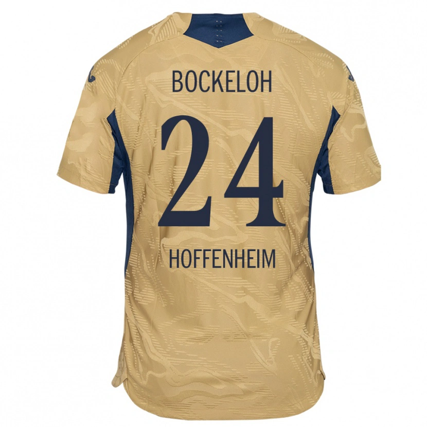 Danxen Kinderen Leonhard Bockeloh #24 Tan Zwart Keepersshirt 2025/26 T-Shirt
