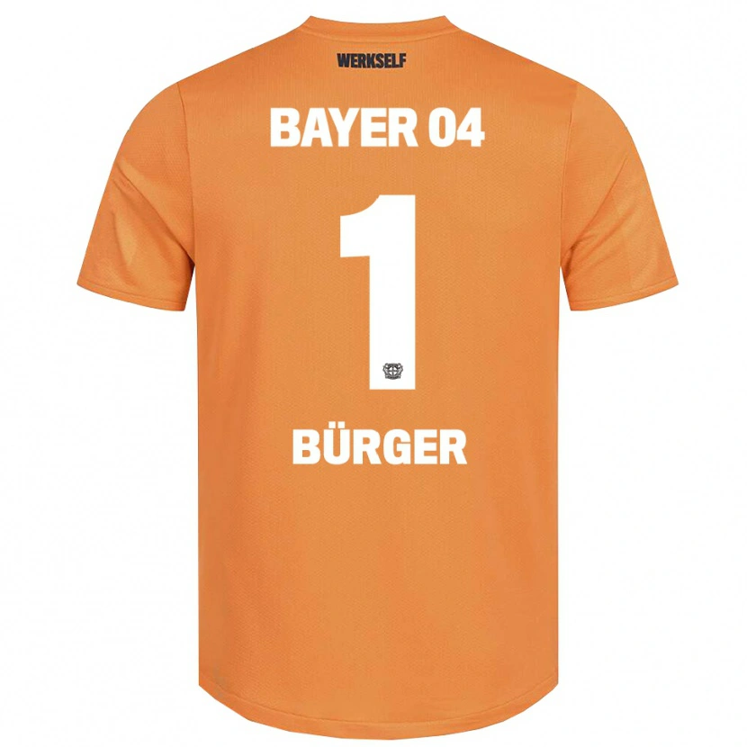 Danxen Kinderen Elias Bürger #1 Zandkleurig Bruin Keepersshirt 2025/26 T-Shirt
