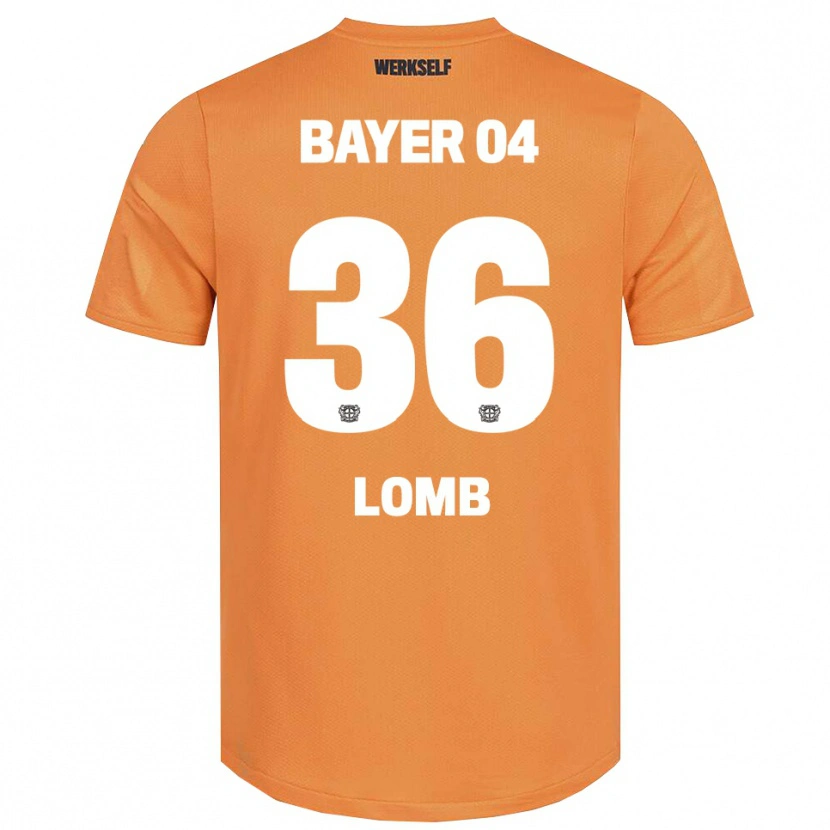 Danxen Kinderen Niklas Lomb #36 Zandkleurig Bruin Keepersshirt 2025/26 T-Shirt