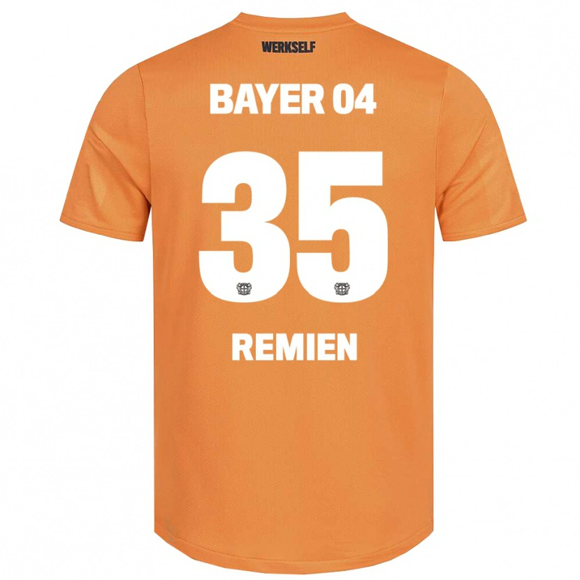 Danxen Kinderen Louisa Remien #35 Zandkleurig Bruin Keepersshirt 2025/26 T-Shirt