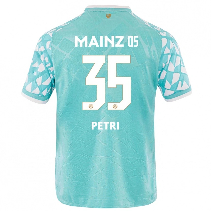 Danxen Kinderen Jolina Petri #35 Turquoise Wit Keepersshirt 2025/26 T-Shirt