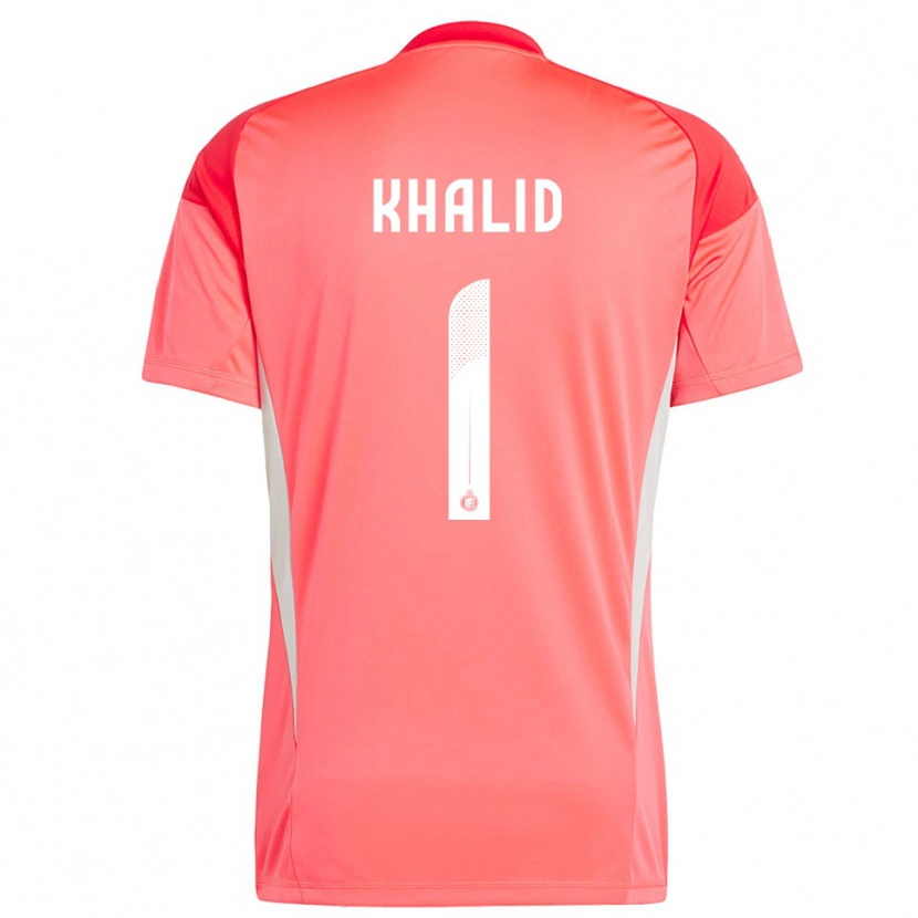 Danxen Kinderen Sara Khalid #1 Rood Oranje Geel Keepersshirt 2025/26 T-Shirt