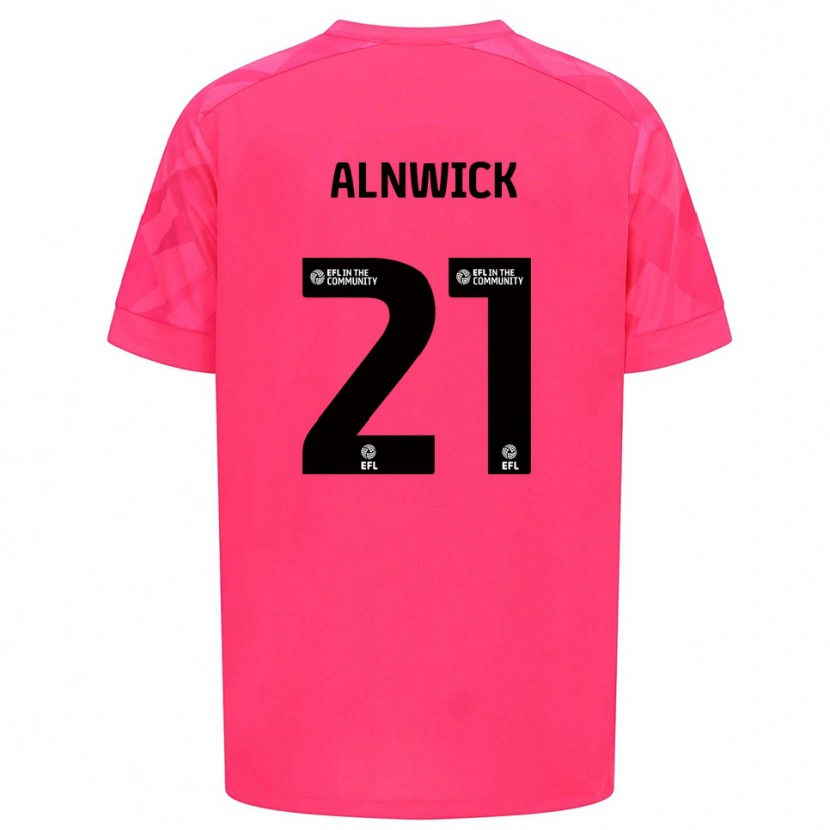Danxen Kinderen Jak Alnwick #21 Roze Roze Keepersshirt 2025/26 T-Shirt