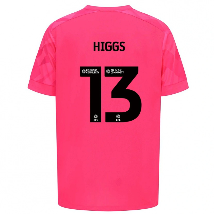 Danxen Kinderen Daniel Higgs #13 Roze Roze Keepersshirt 2025/26 T-Shirt