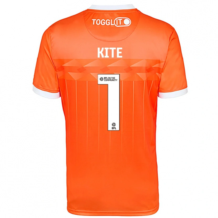 Danxen Kinderen Rose Kite #1 Oranje Wit Keepersshirt 2025/26 T-Shirt