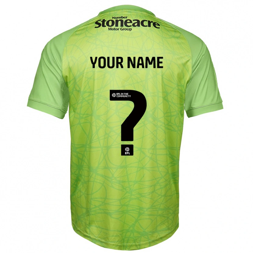 Danxen Kinderen Doncaster Rovers Lichtgroen Keepersshirt 2025/26 T-Shirt