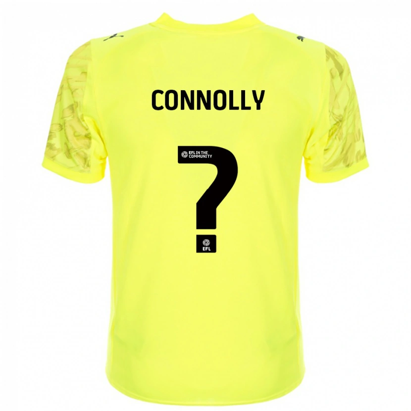 Danxen Kinderen Denika Connolly #0 Geel Zwart Keepersshirt 2025/26 T-Shirt
