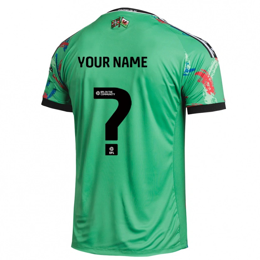 Danxen Kinderen Newport County Groen Rood Keepersshirt 2025/26 T-Shirt