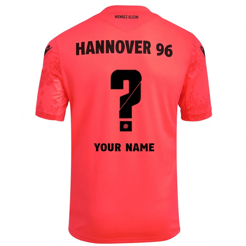 Danxen Kinderen Hannover 96 Rood Zwart Keepersshirt 2025/26 T-Shirt