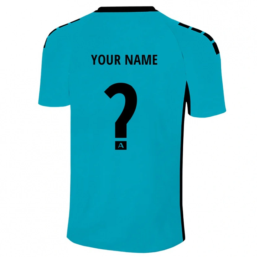 Danxen Kinderen Alemannia Aachen Cyaan Keepersshirt 2025/26 T-Shirt