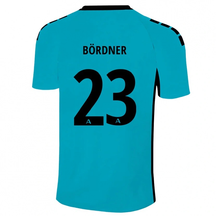Danxen Kinderen Elias Bördner #23 Cyaan Keepersshirt 2025/26 T-Shirt