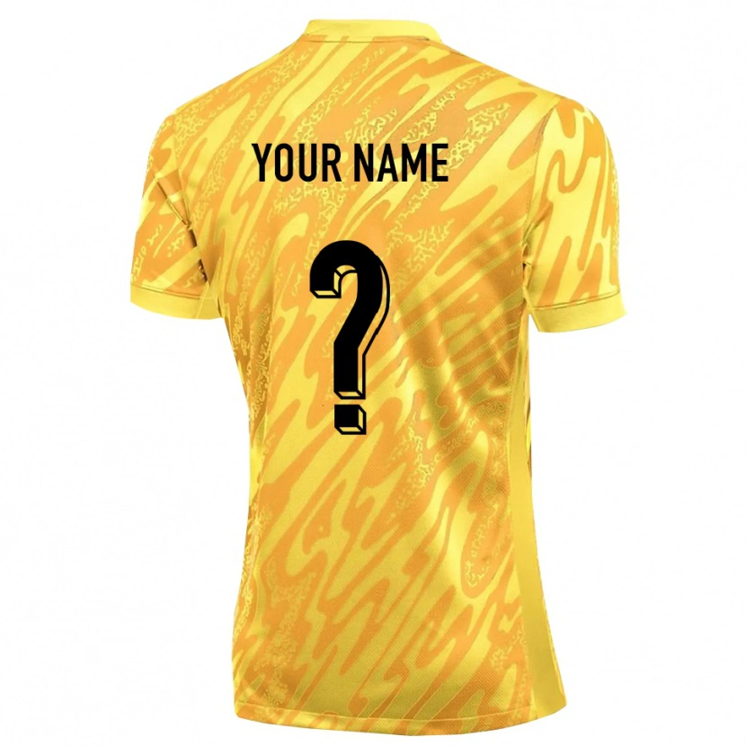 Danxen Kinderen TSV Havelse Geel Oranje Keepersshirt 2025/26 T-Shirt