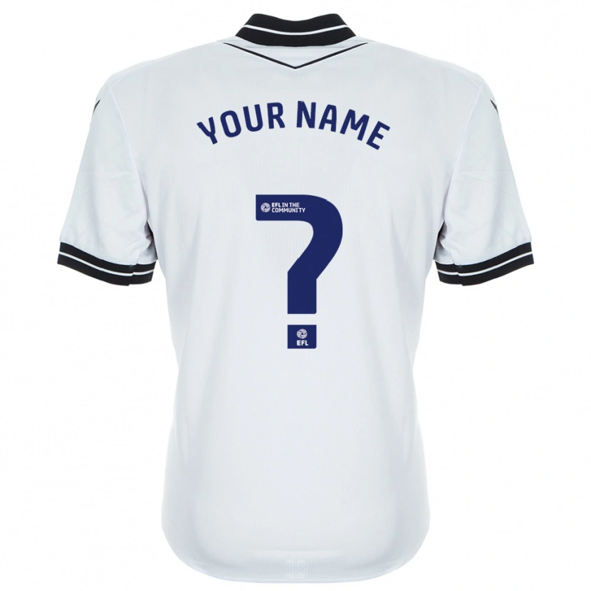 Danxen Kinderen Oxford United Wit Koninklijk Blauw Keepersshirt 2025/26 T-Shirt