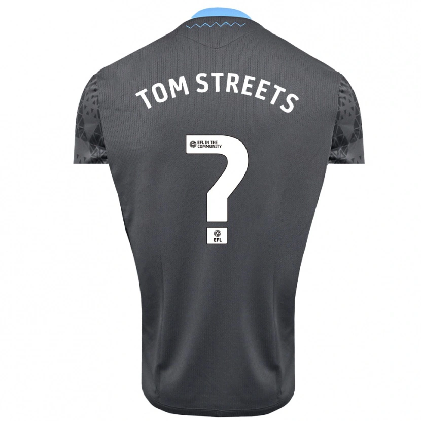 Danxen Kinderen Tom Streets #0 Grijs Wit Keepersshirt 2025/26 T-Shirt