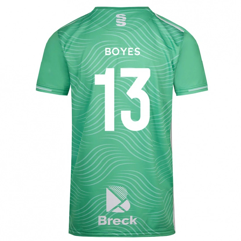 Danxen Kinderen Patrick Boyes #13 Medium Turquoise Keepersshirt 2025/26 T-Shirt