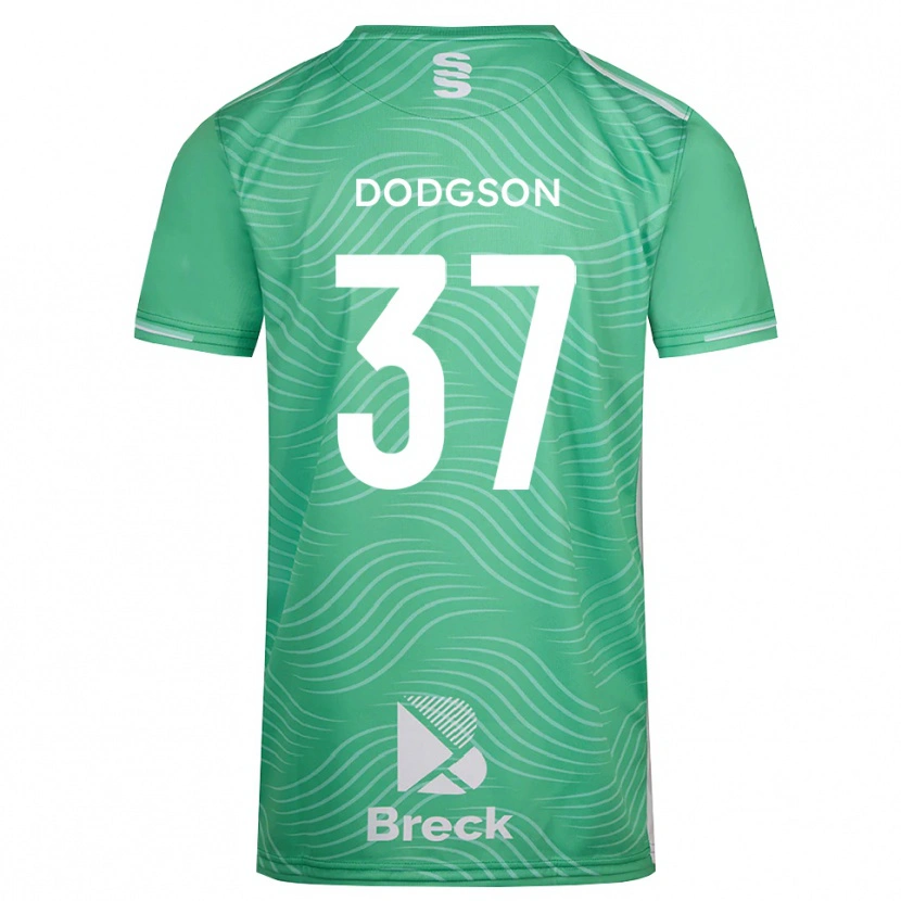 Danxen Kinderen Ewan Dodgson #37 Medium Turquoise Keepersshirt 2025/26 T-Shirt