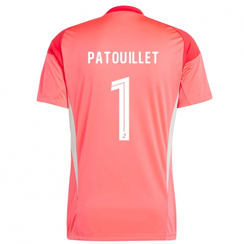 Danxen Kinderen Mathieu Patouillet #1 Licht Oranje Keepersshirt 2025/26 T-Shirt
