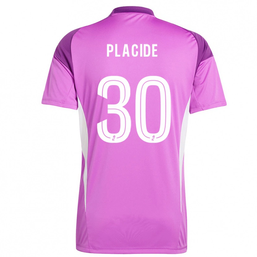 Danxen Kinderen Johny Placide #30 Lavendel Keepersshirt 2025/26 T-Shirt