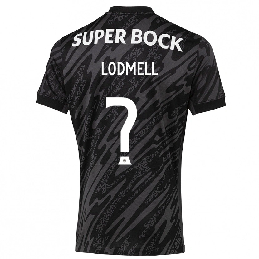 Danxen Kinderen William Lodmell #0 Grijs Zwart Wit Keepersshirt 2025/26 T-Shirt