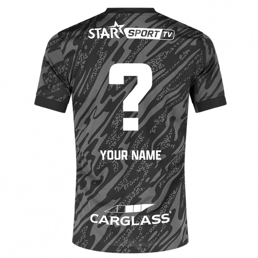 Danxen Kinderen KRC Genk Donkergrijs Zwart Keepersshirt 2025/26 T-Shirt