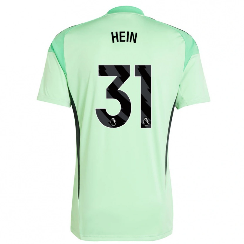 Danxen Kinderen Karl Hein #31 Lichtgroen Zwart Keepersshirt 2025/26 T-Shirt