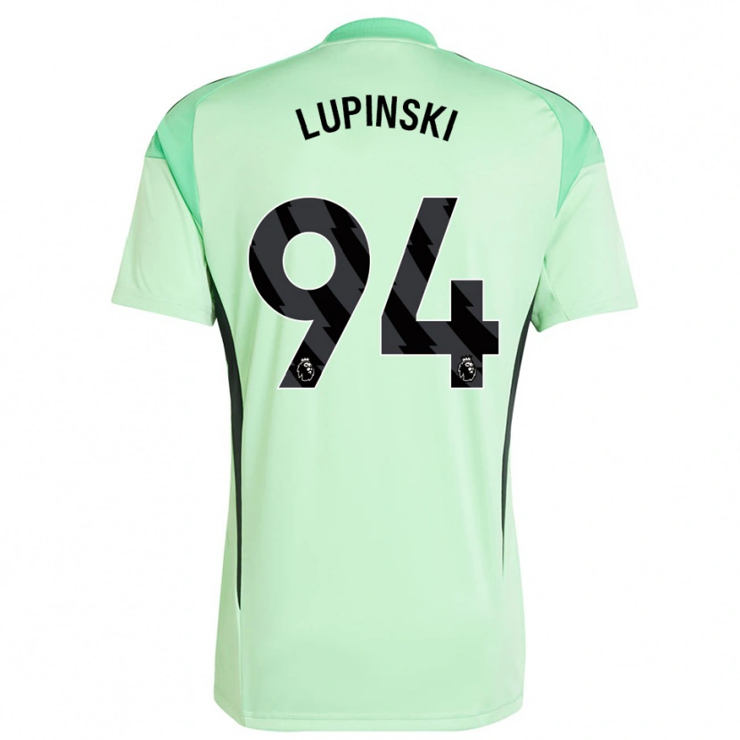 Danxen Kinderen Remi Lupinski #94 Lichtgroen Zwart Keepersshirt 2025/26 T-Shirt