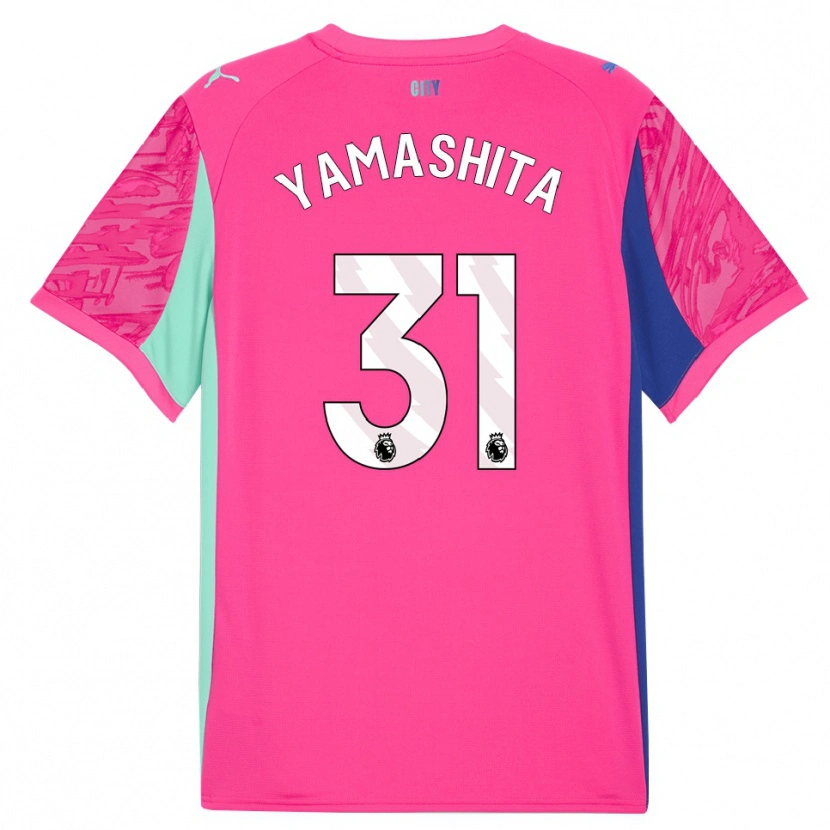 Danxen Kinderen Ayaka Yamashita #31 Roze Roze Keepersshirt 2025/26 T-Shirt