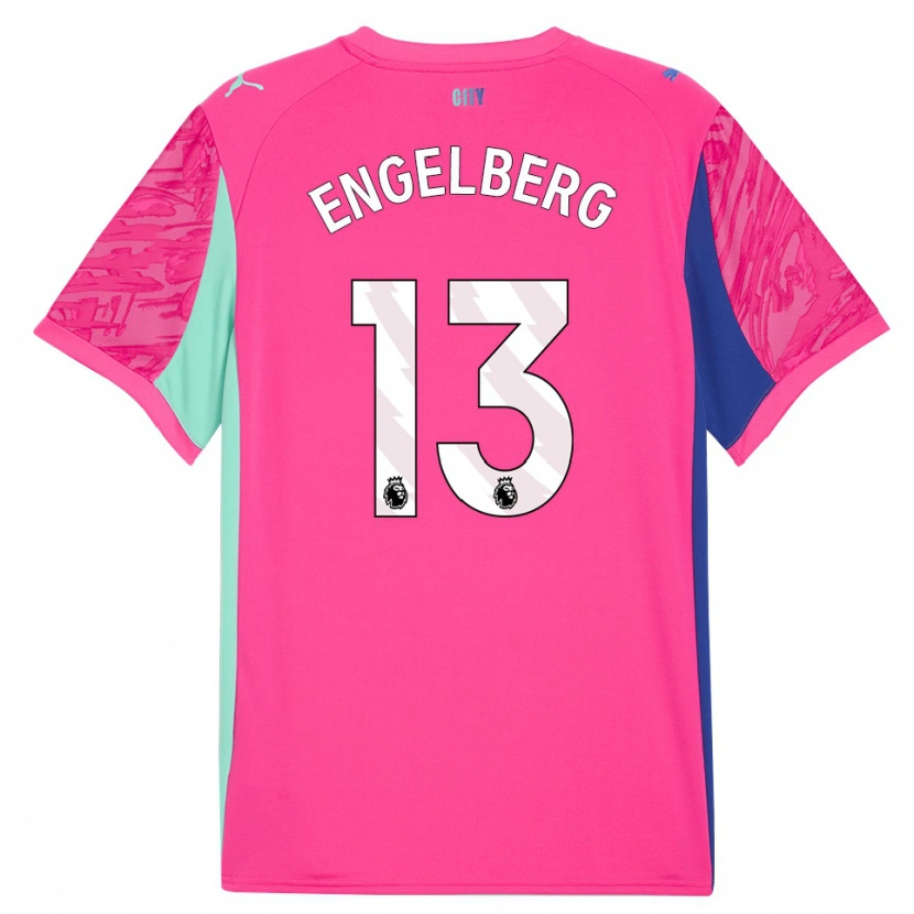 Danxen Kinderen Stavros Engelberg #13 Roze Roze Keepersshirt 2025/26 T-Shirt