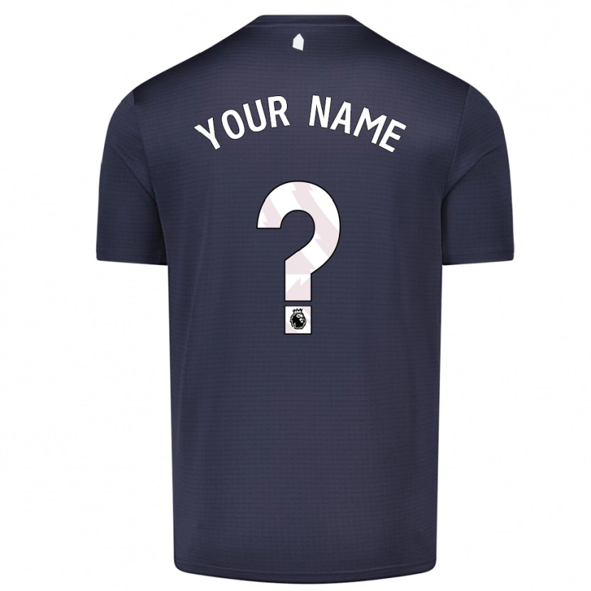 Danxen Kinderen Everton FC Zwart Wit Keepersshirt 2025/26 T-Shirt