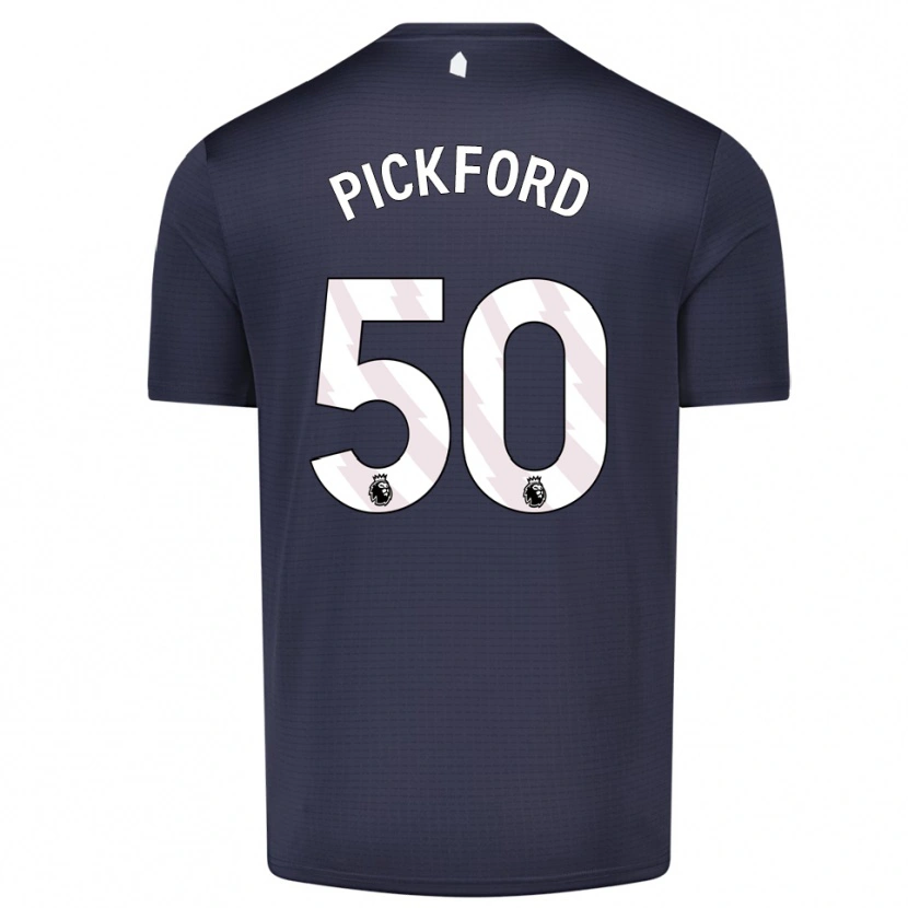 Danxen Kinderen George Pickford #50 Zwart Wit Keepersshirt 2025/26 T-Shirt