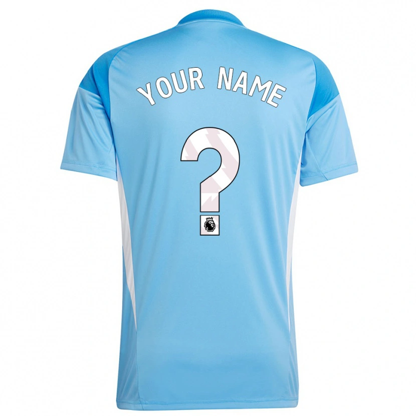 Danxen Kinderen Fulham FC Blauw Wit Keepersshirt 2025/26 T-Shirt