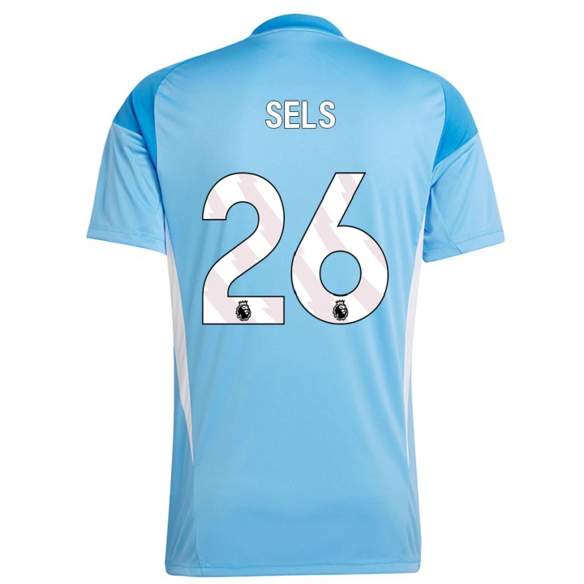 Danxen Kinderen Matz Sels #26 Blauw Wit Keepersshirt 2025/26 T-Shirt