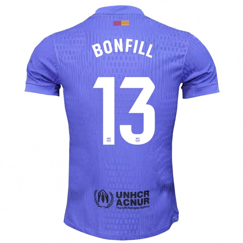 Danxen Kinderen Max Bonfill #13 Blauw Zwart Keepersshirt 2025/26 T-Shirt