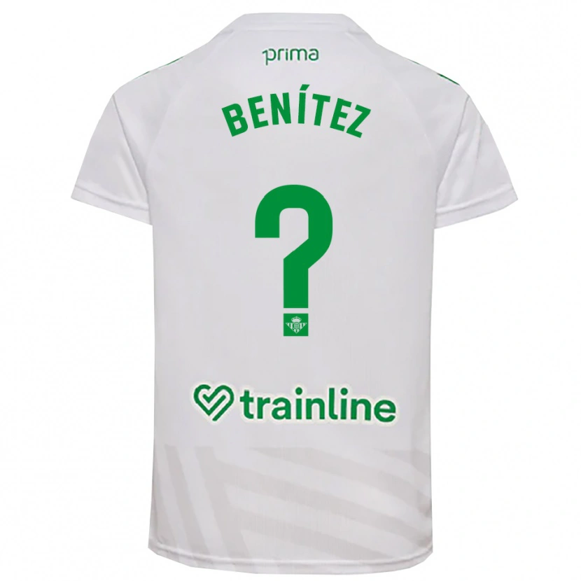 Danxen Kinderen David Benítez #0 Wit Groen Keepersshirt 2025/26 T-Shirt